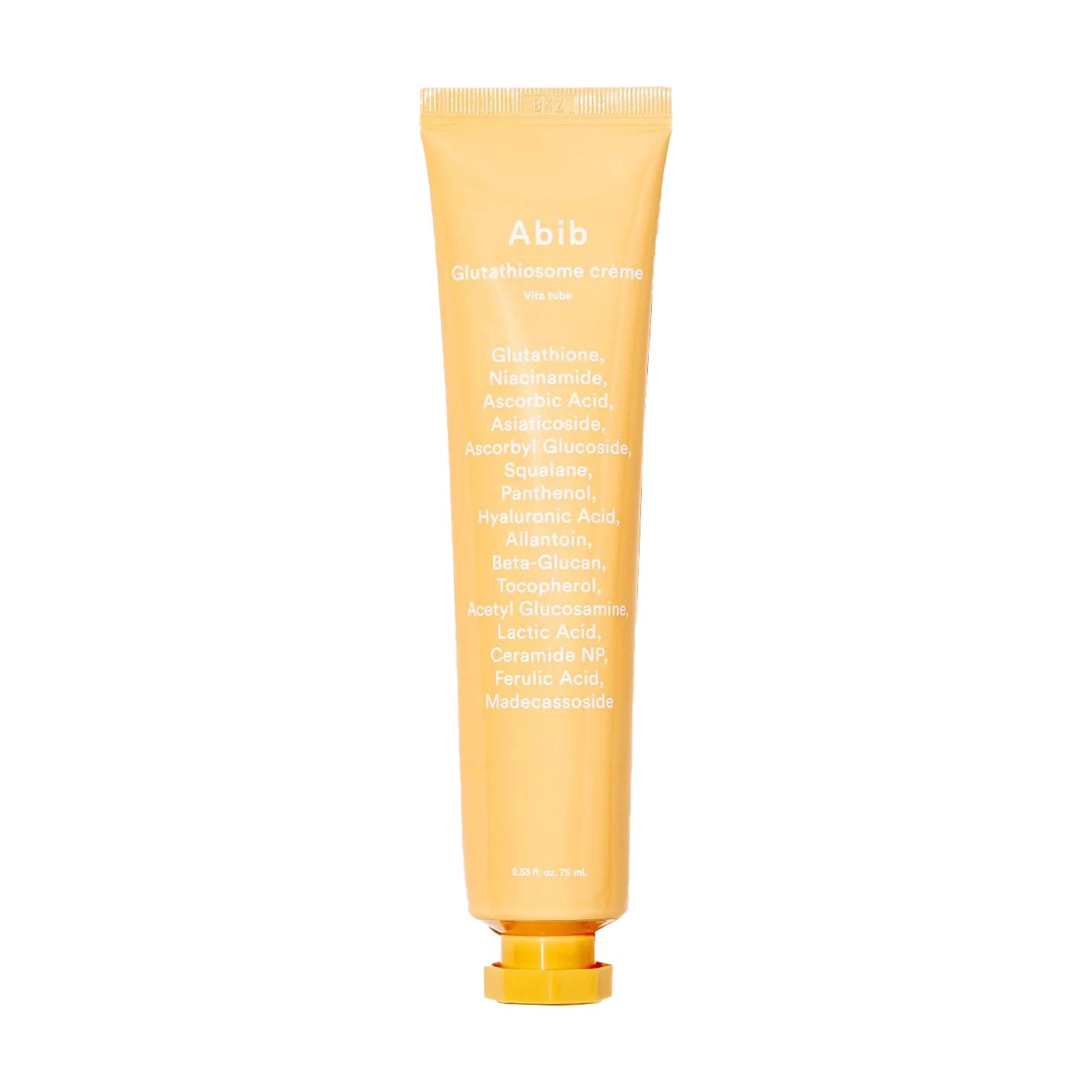 Освітлювальний крем для обличчя Abib Glutathiosome Cream Vita Tube з глутатионом та екзосомами, 75 мл